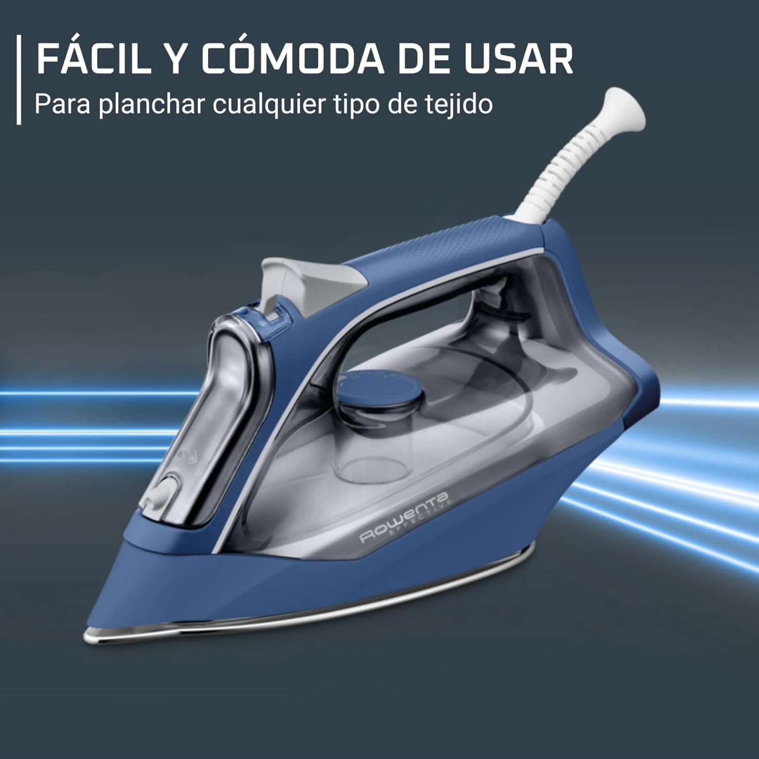 Detalle de Rowenta DX1636D1 Effective + plancha vapor 2400 W