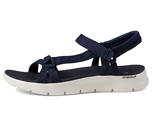 Detalle de Skechers Mujer On the Go Flex Sublime Sandals Navy Textile 39 EU