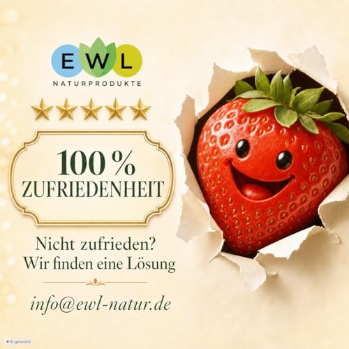 Thumbnail 7 de EWL Gefriergetrocknete Erdbeeren 300g – 100% Frucht, ohne Zucker, in Bruchsicherem Eimer
