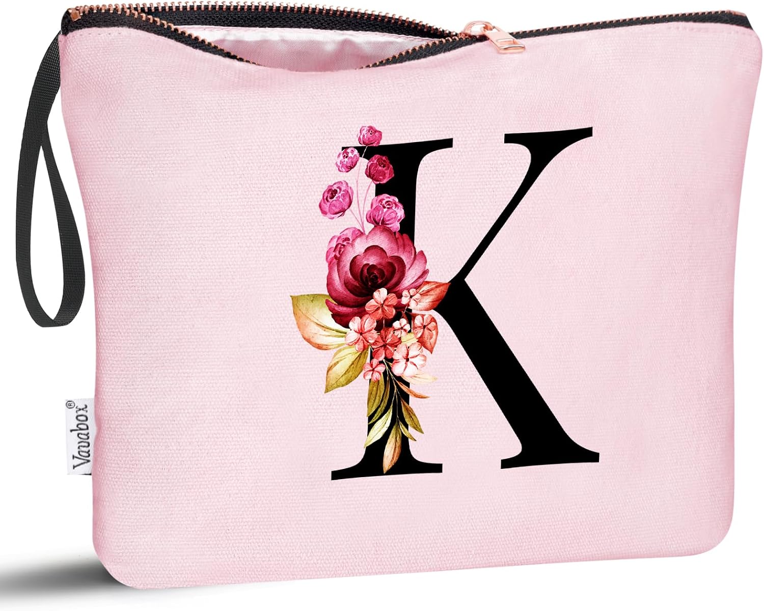 Detalle de Personalised makeup bag K, pink
