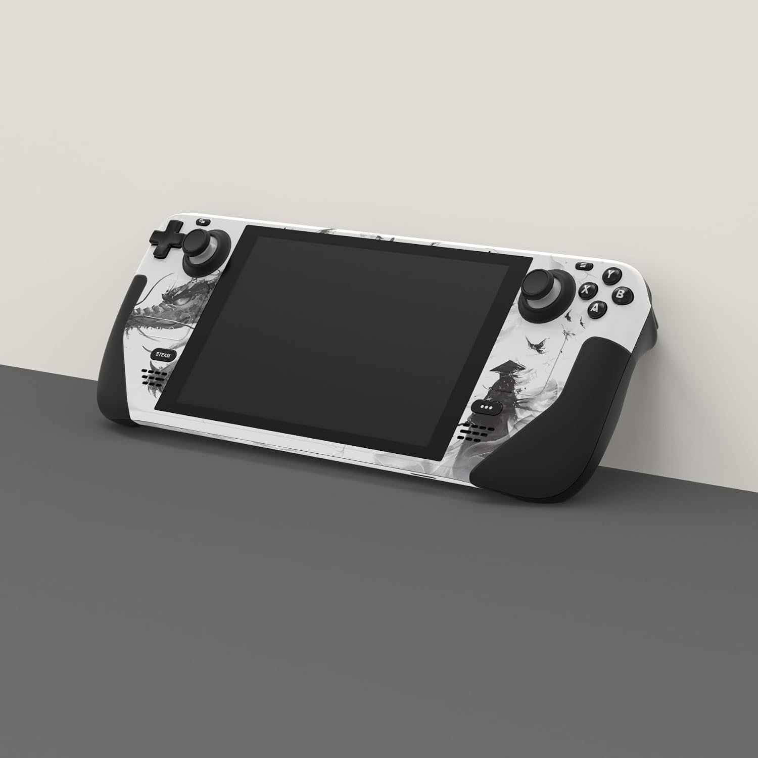 Detalle 2 de playvital Custom Stickers for Steam Deck LCD – Full Protective Skin Decal Set in Mistborn Dragon