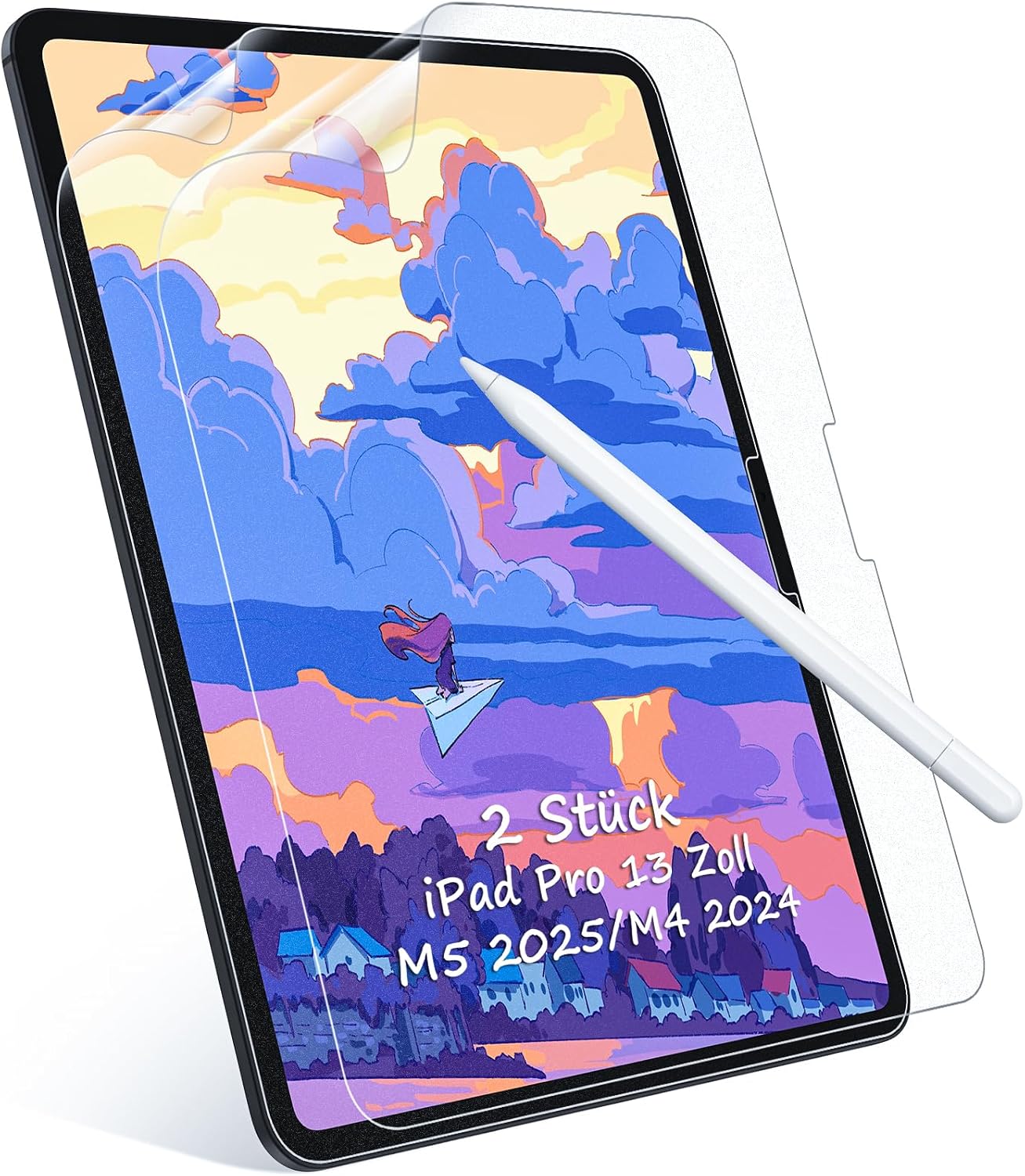 Detalle de Mamol Papier Schutzfolie fürs iPad Pro 13
