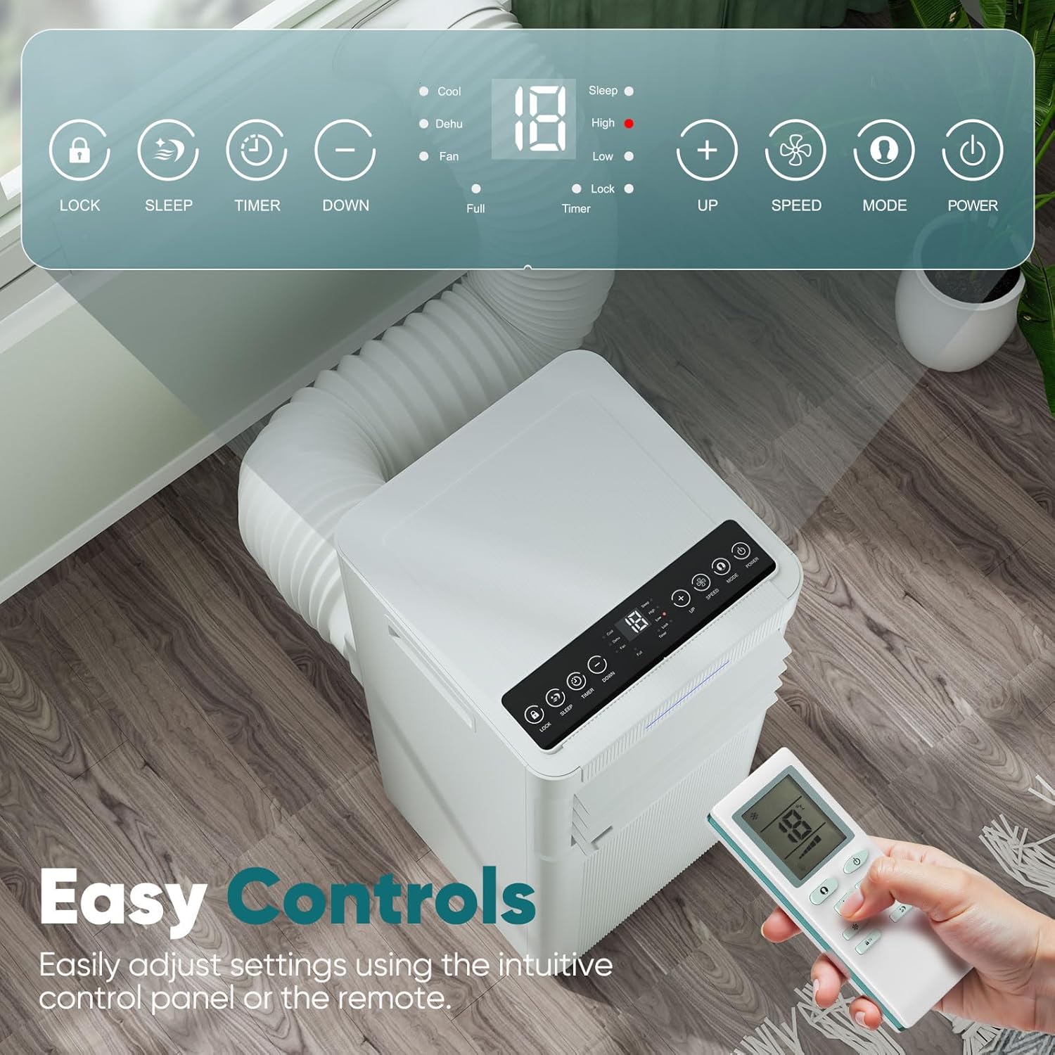 Thumbnail 6 de Portable Air Conditioning Unit 9000 BTU