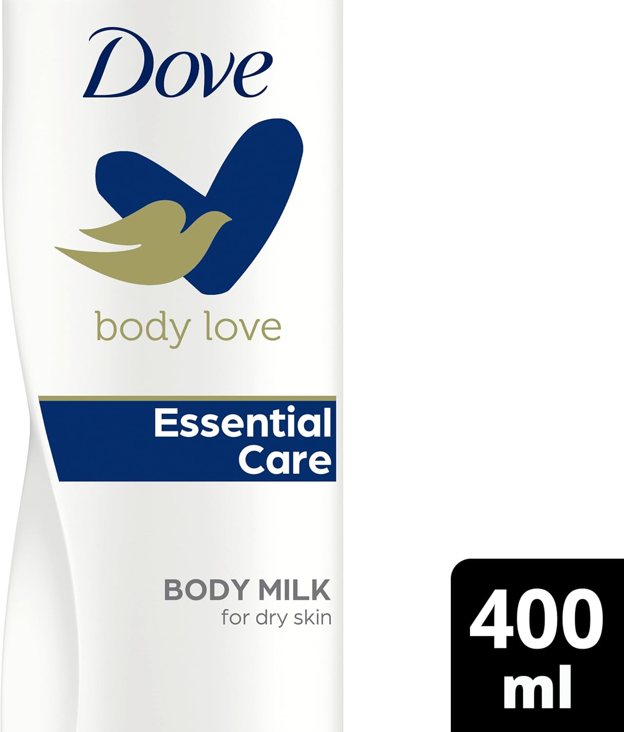 Thumbnail 1 de Dove Body Love Essential Care – lait corporel hydratant peaux sèches, 48 h, glycérine + sérum restaurateur de céramides (3 x 400 ml)