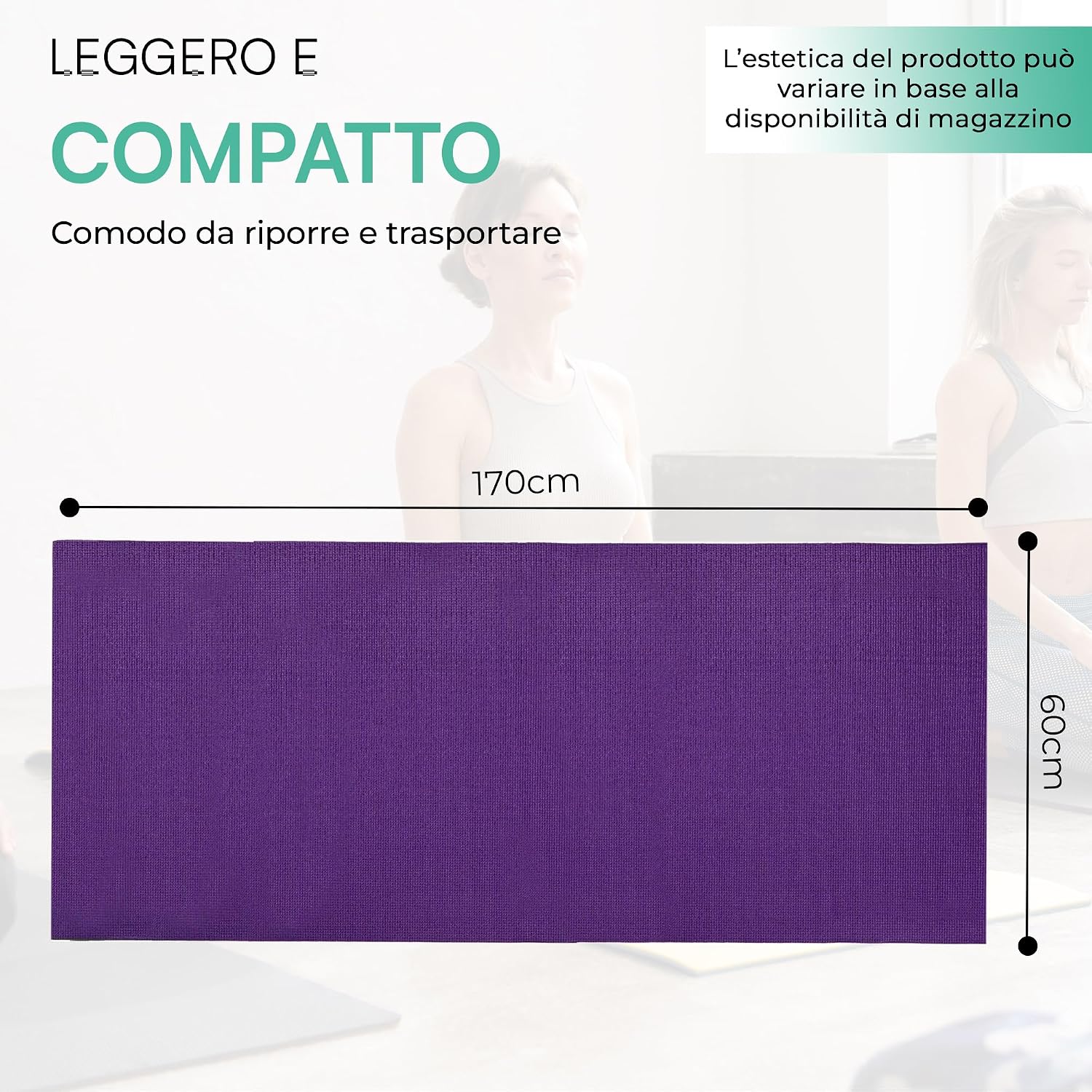 Thumbnail 5 de TEMPO DI SALDI Tappetino Yoga 170x60 cm