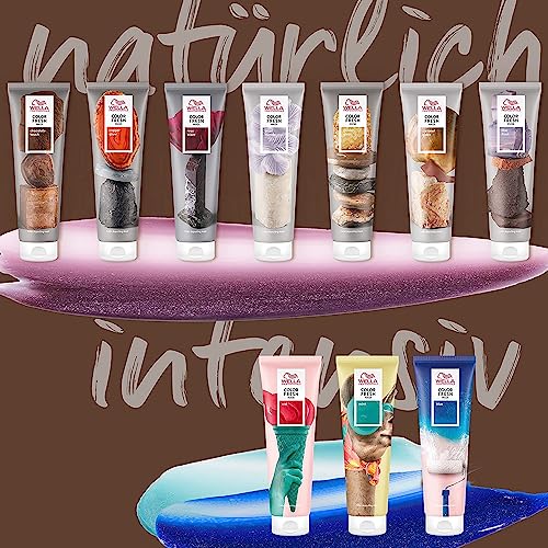 Detalle 2 de Wella Professionals Color Fresh Mask Chocolate Touch – Haarkur zum Beleben und Verändern der Haarfarbe
