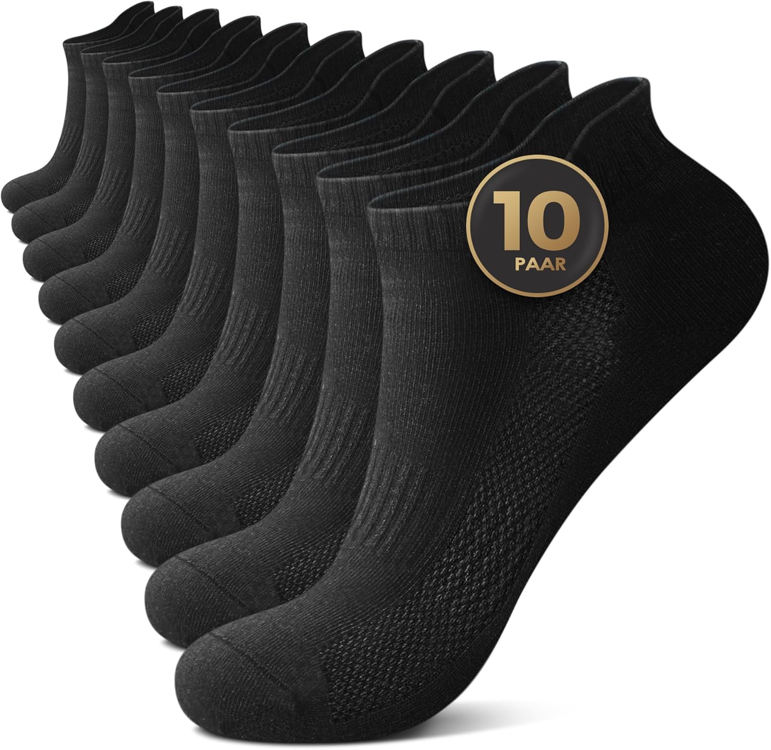 FALARY 10 Paar Sneakersocken