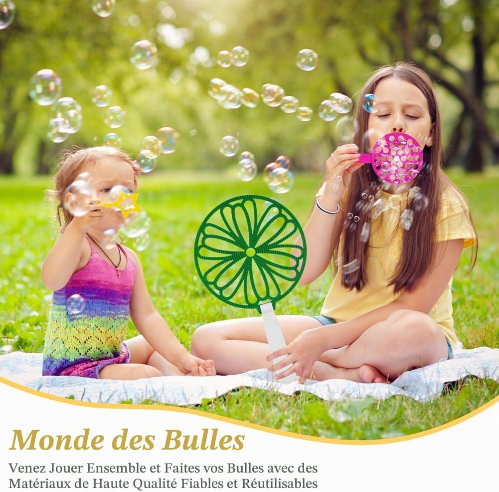 Detalle de OSDUE 31-delige bubbelstokset voor kinderen met verschillende vormen