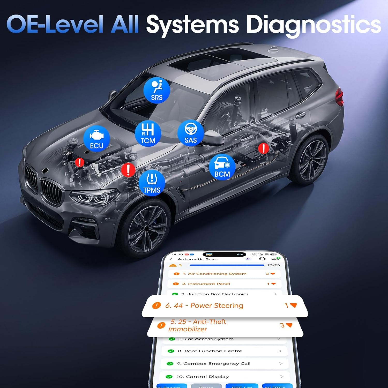 Thumbnail 5 de XTOOL OBD2 scanner A30M