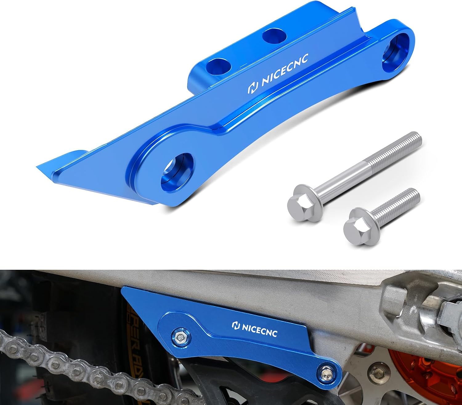 Detalle de NICECNC Motorcycle Swingarm Guard Cover for Husqvarna TC/FC