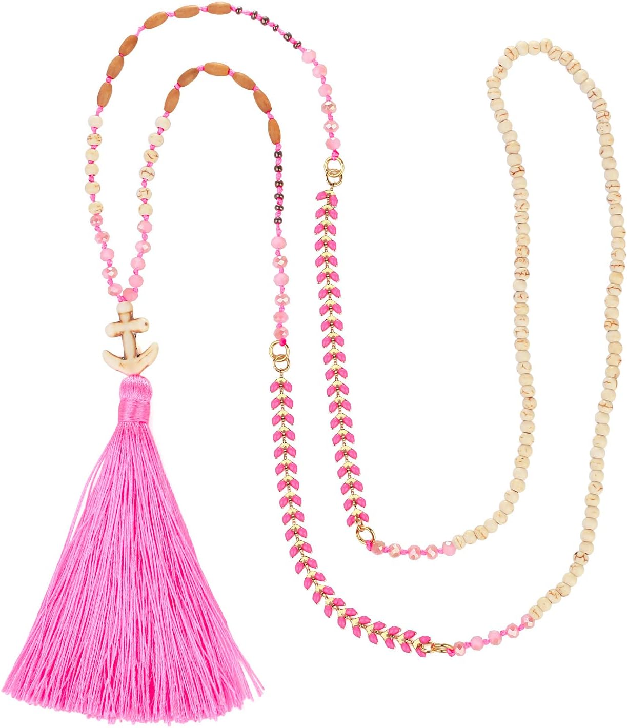 Detalle de KELITCH Long Necklace, 36-Inch