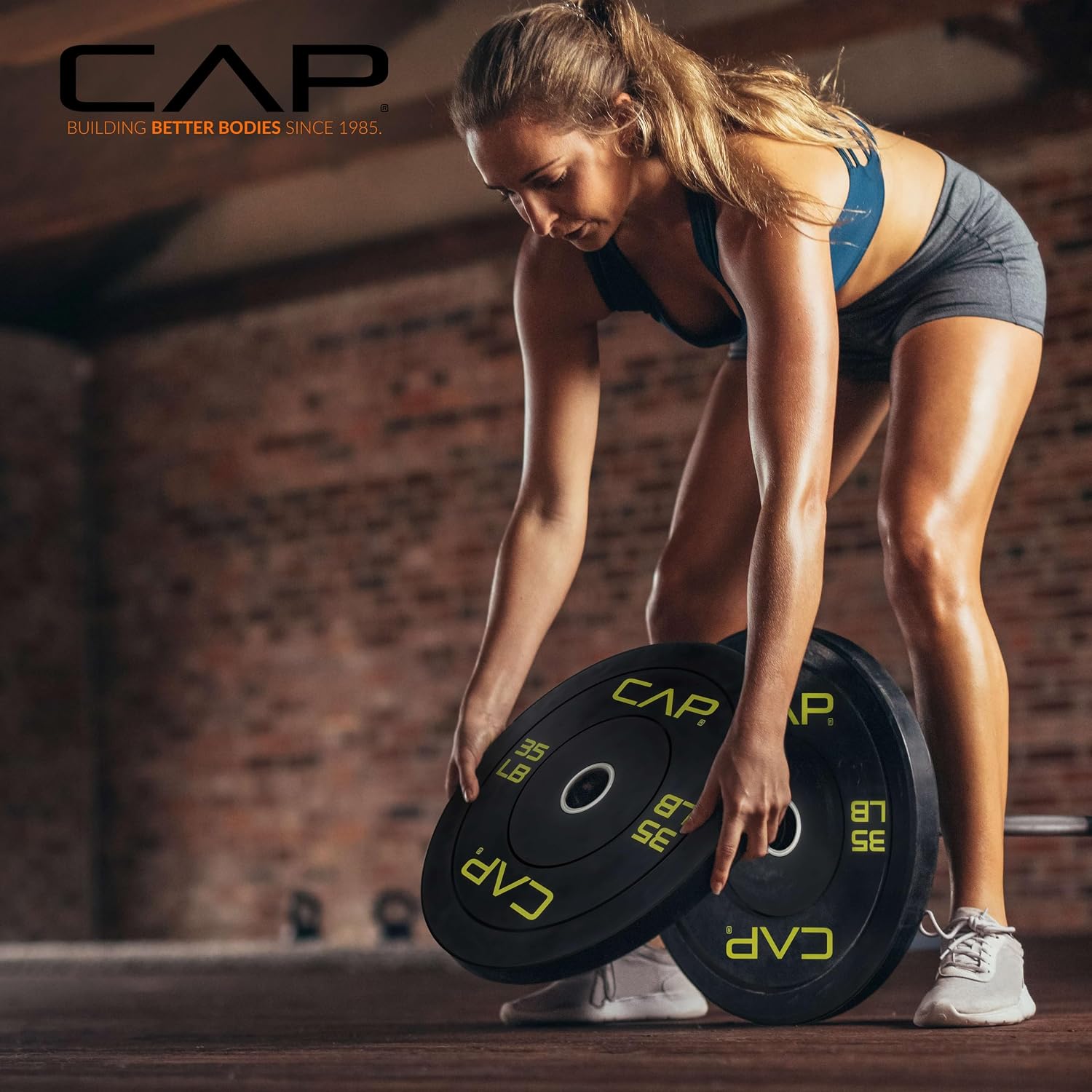 Thumbnail 5 de CAP Barbell Olympic Rubber Disc ⚙