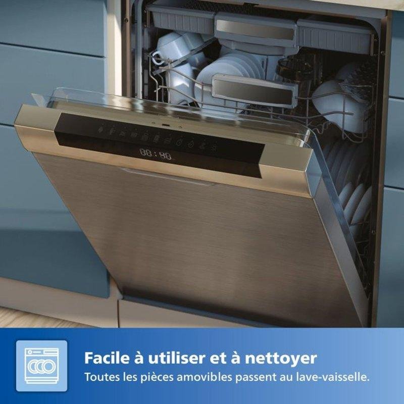 Detalle 2 de Freidora de Aire Philips 2000 Series NA210/00 3,2 L, 1300 W, 13 modos con pantalla táctil