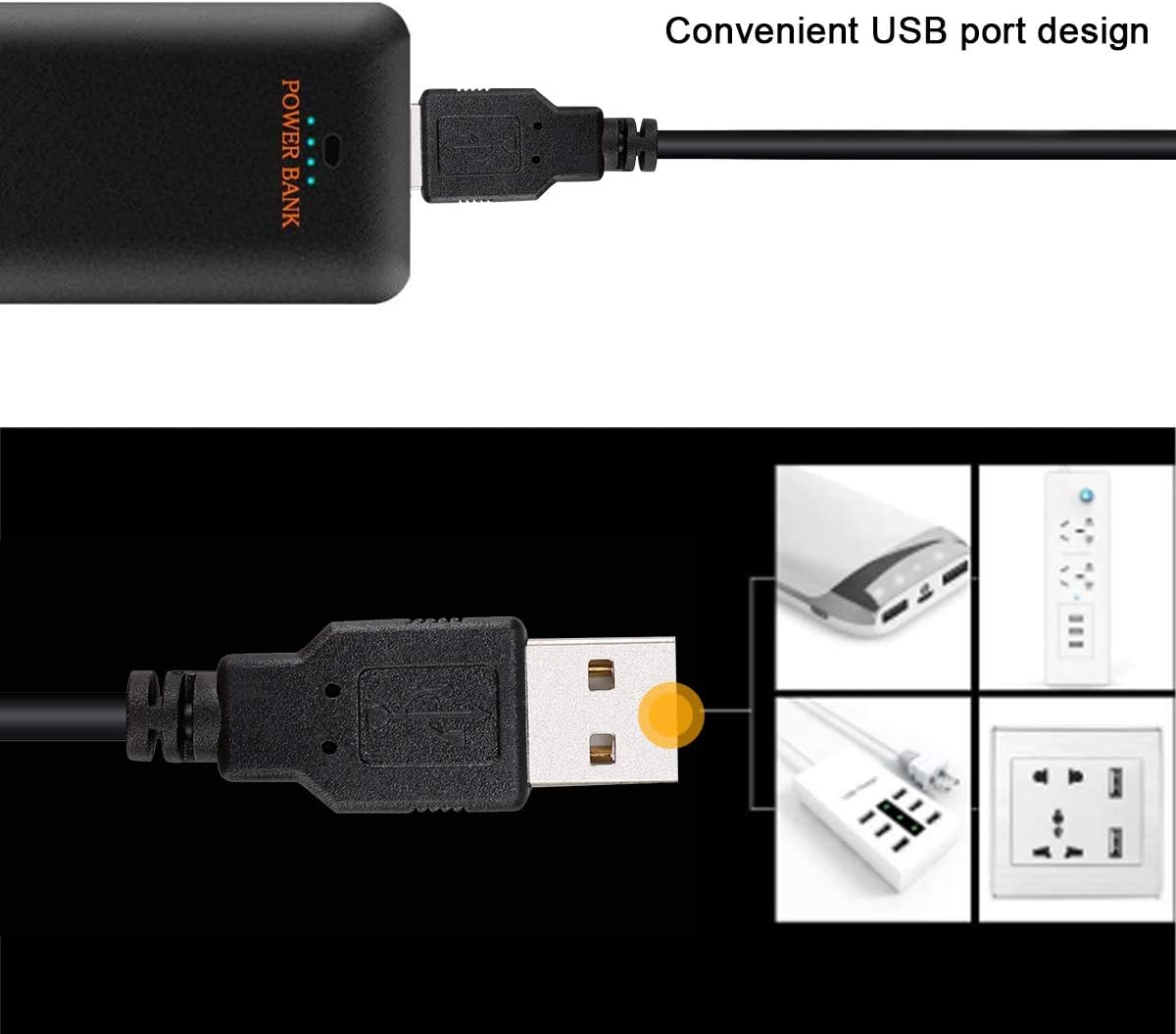 Detalle de SVBONY SV172 Objektiv-Wärmer mit USB-Temperaturregler – kompakte Lösung gegen Tau und Feuchtigkeit