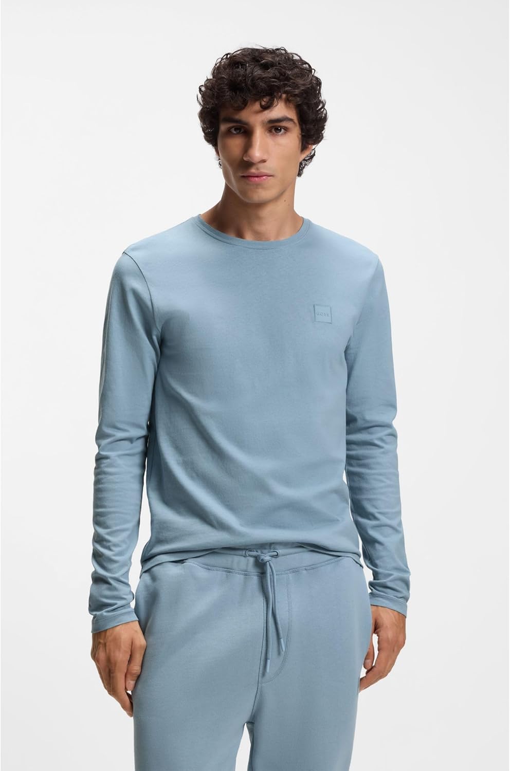 Thumbnail 3 de Boss Tacks T-shirt manches longues homme en coton au style fonctionnel