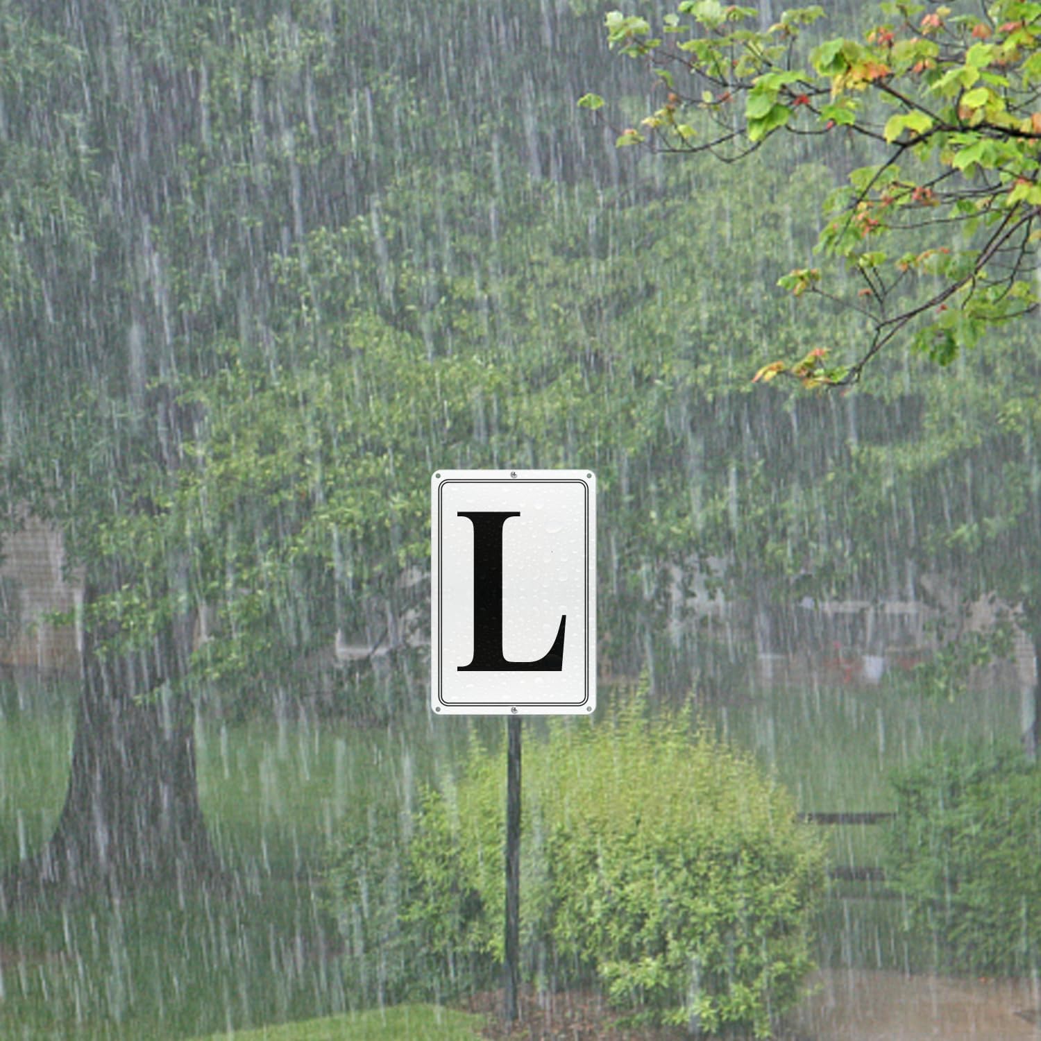 Thumbnail 6 de i-CowFun Aluminum Letter Sign 12 x 8 in