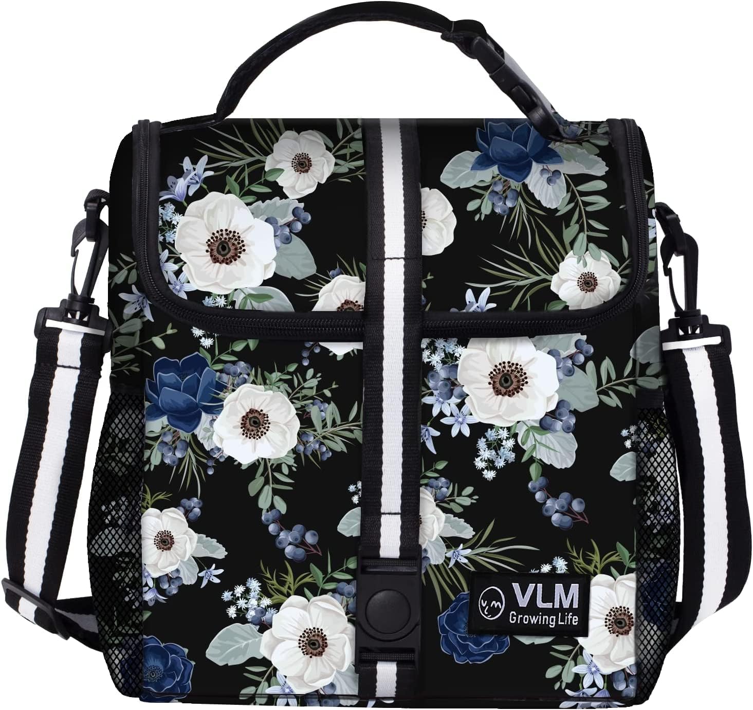 Thumbnail 6 de VLM Insulated Lunch Box for Women — Waterproof Lunch Tote Bag with Adjustable Shoulder Strap