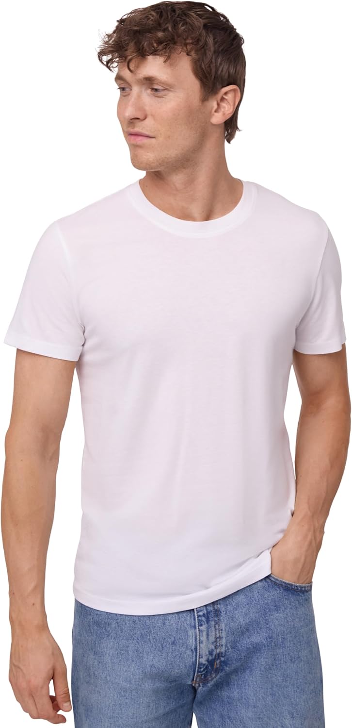 Thumbnail 5 de DANISH ENDURANCE T-Shirt Uomo Cotone e Modal – Maglietta senza etichetta, collo a V o girocollo