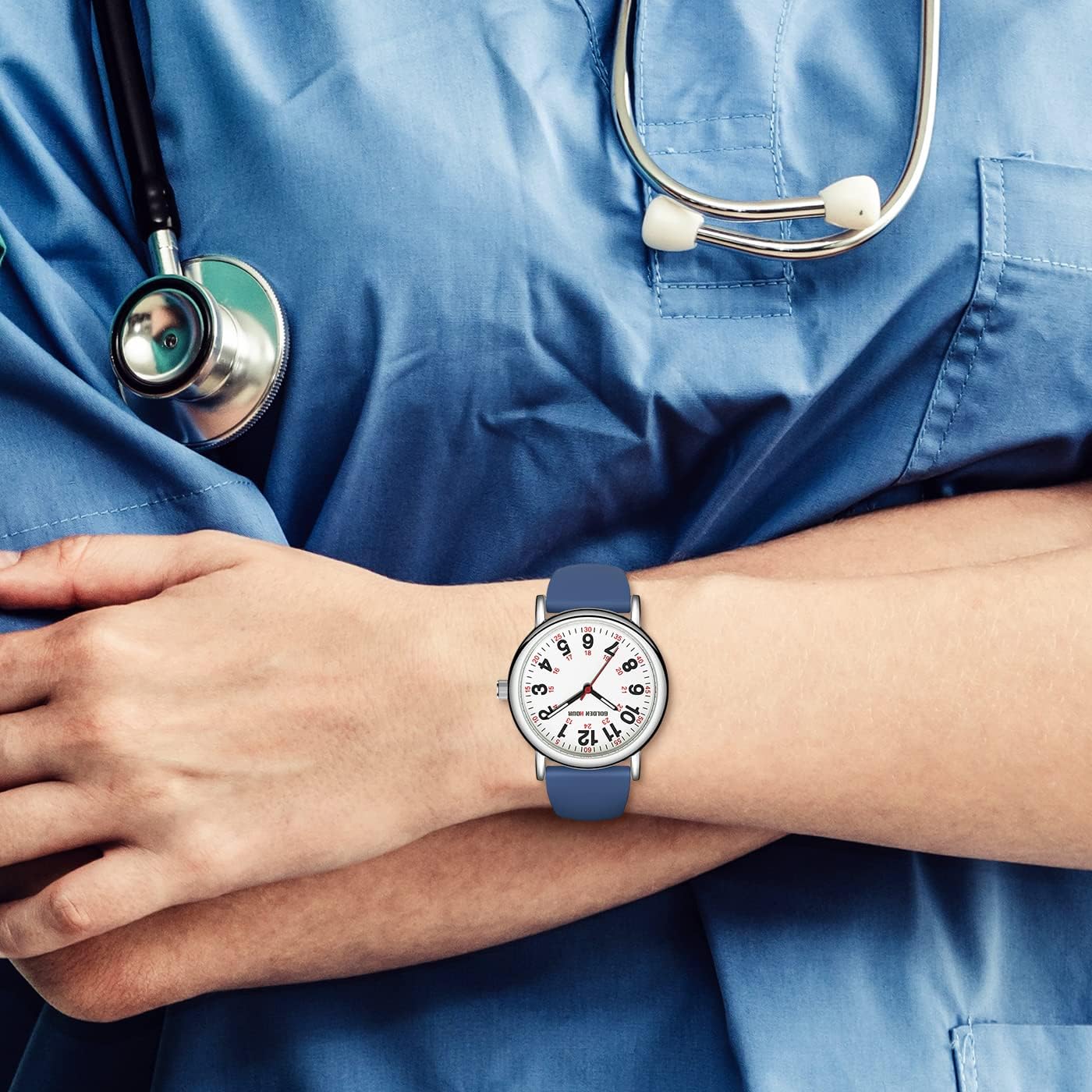 Thumbnail 6 de GOLDEN HOUR Krankenschwesteruhr 38 mm