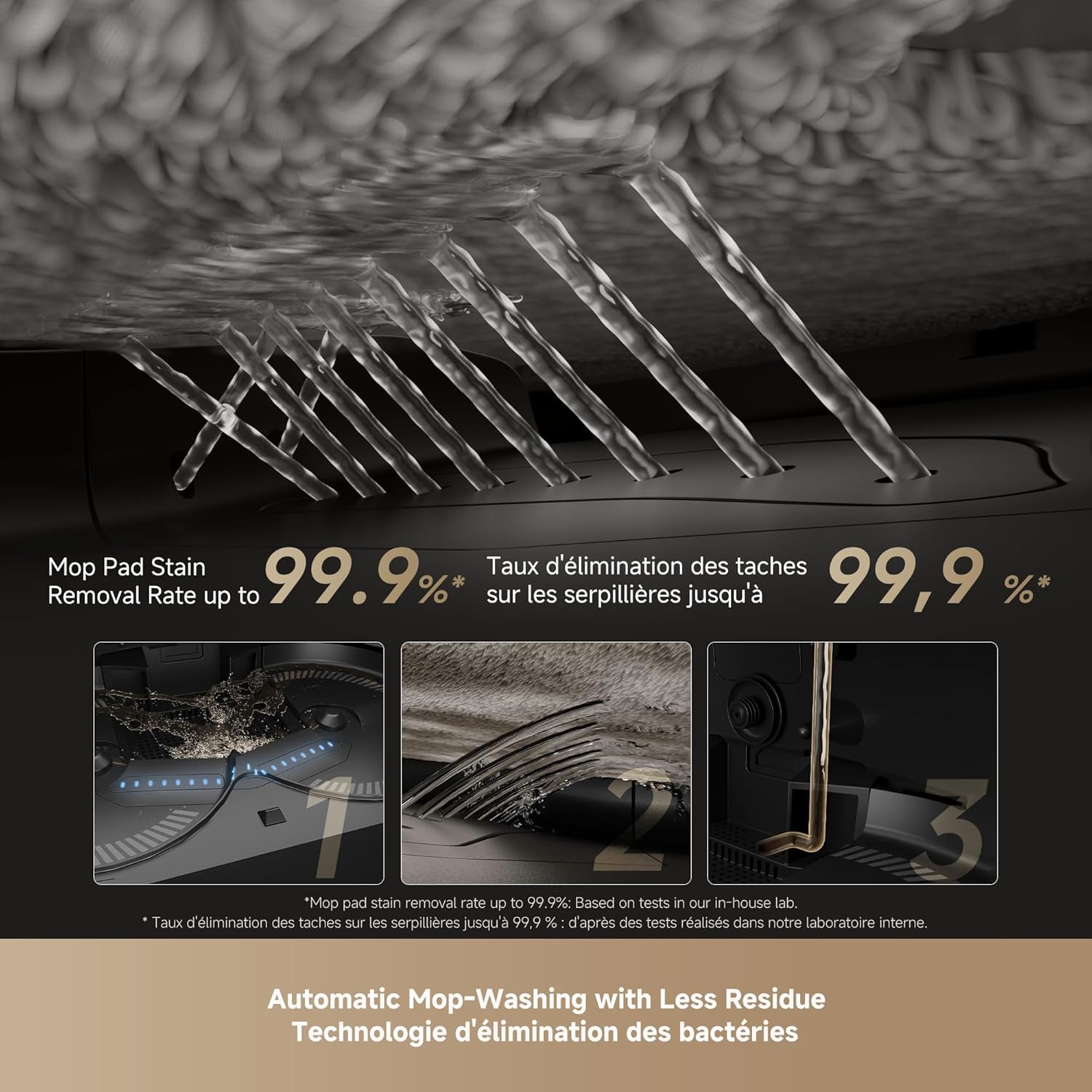 Thumbnail 5 de DREAME X50 Ultra Complete Robot Vacuum and Mop with Auto-Empty and Self-Cleaning Mop — Deep Clean in Black