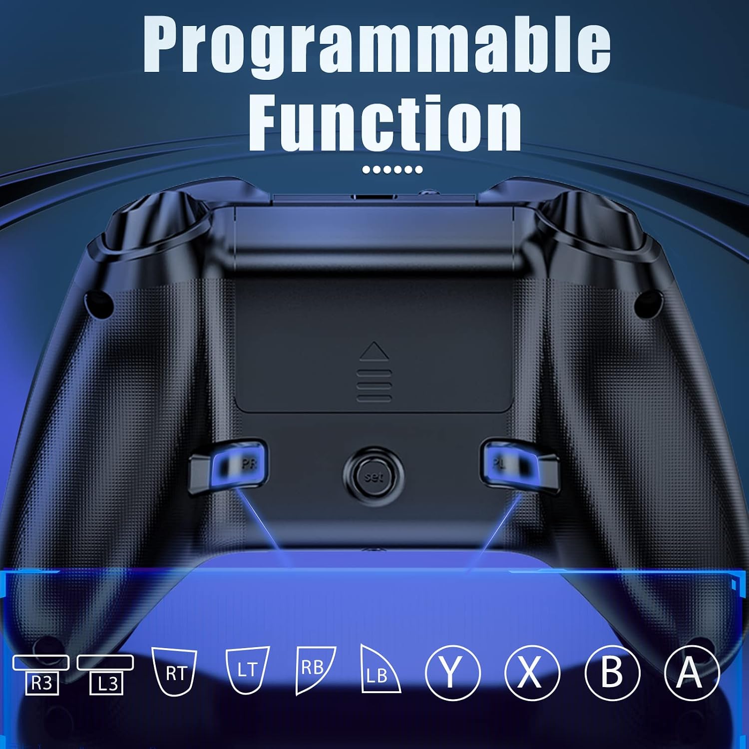 Thumbnail 3 de Dinosoo Wireless Controller for Xbox Series X|S, Xbox One & PC – Multi‑Platform, Bluetooth, Turbo & Macro Included