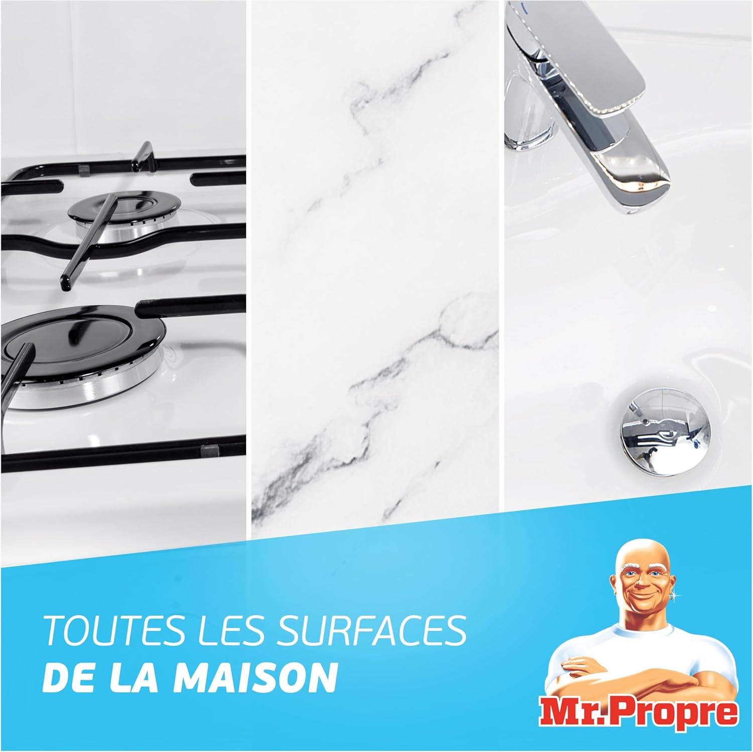 Thumbnail 4 de Mr. Propre Spray Nettoyant Multi-Usages Grand Format (800 ml x10) parfum eucalyptus