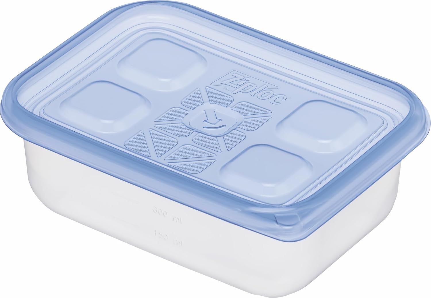 Detalle 2 de Ziploc 8100000033786 長方形コンテナー 480ml 2個入×4個セット