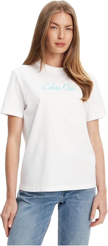 Thumbnail 4 de Calvin Klein Classic Logo Tee rosa M