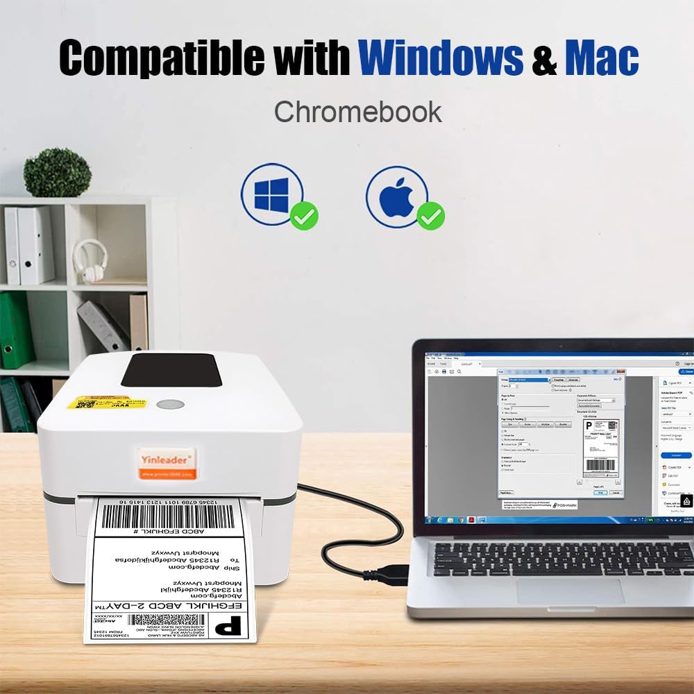 Thumbnail 4 de Yinleader Thermal 4x6 label printer 📦