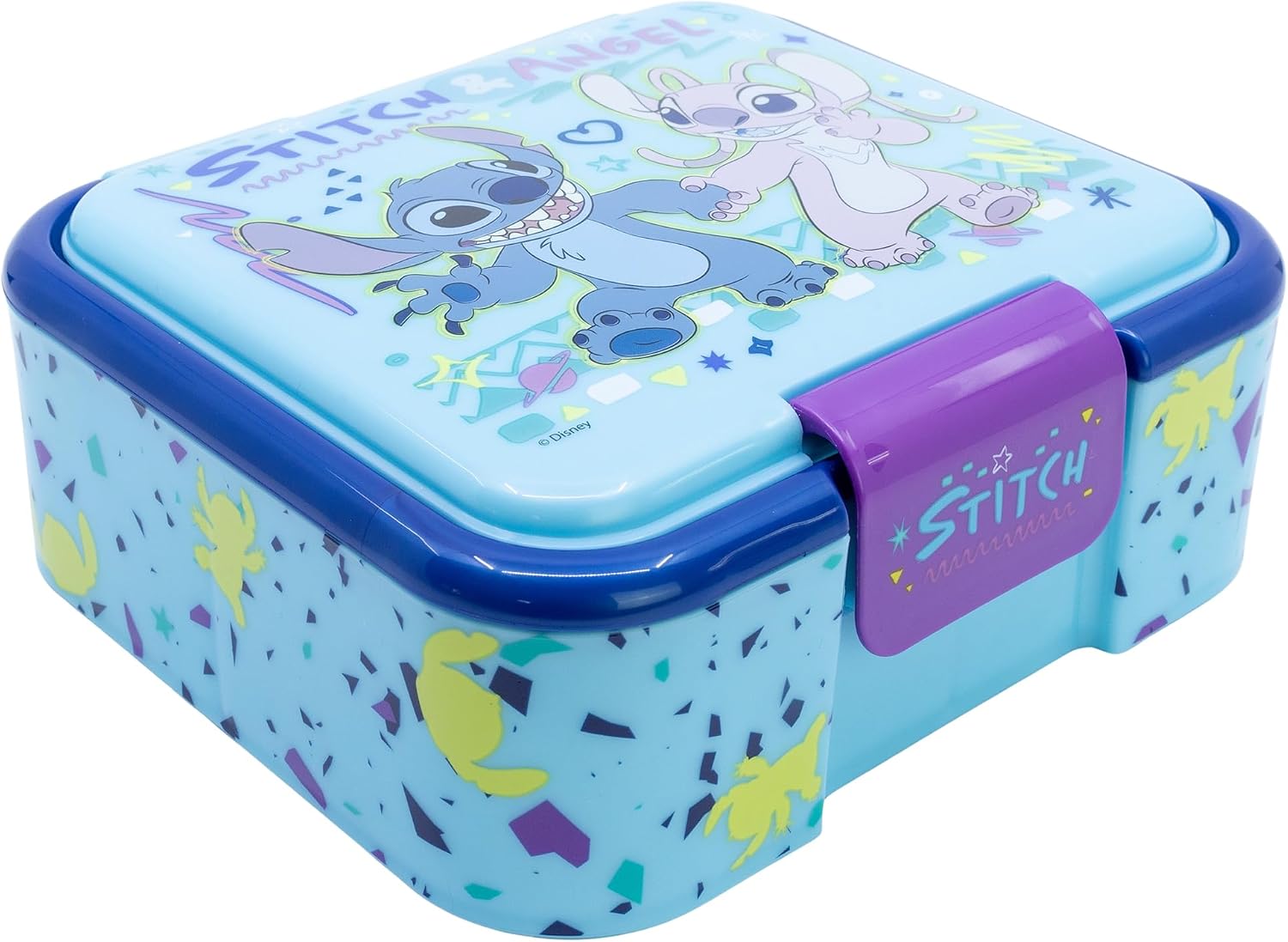 Detalle de Stor Robuesta Boîte à Repas Enfant 3 Compartiments Stitch