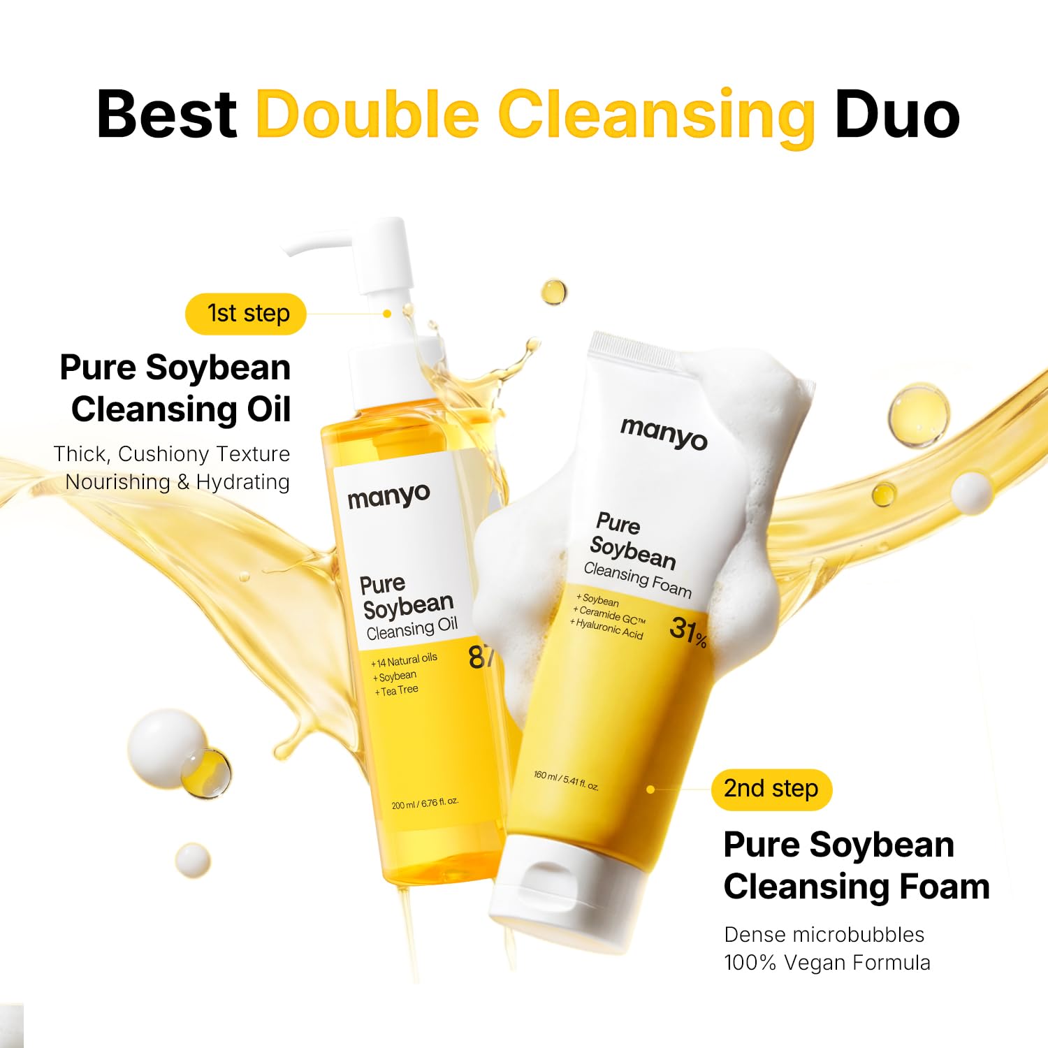 Thumbnail 6 de ma:nyo Pure Cleansing Oil (Natural Oil Cleanser) for Blackheads, Face Makeup & Sunscreen Cleanup — 6.76 fl oz