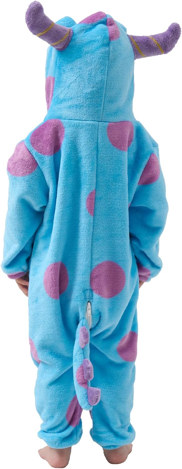 Detalle 2 de SCOPUCI Baby Animal Onesie Pajamas, 100% Flannel Fleece with Hood