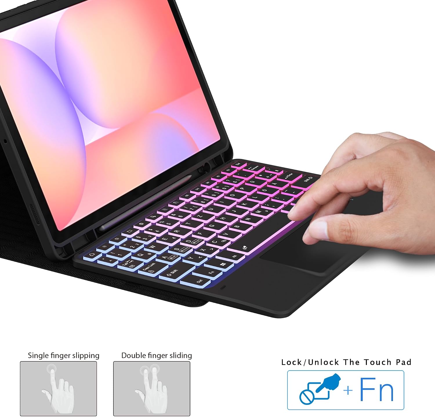 Detalle 2 de Samsung Galaxy Tab S10 Lite Tastaturhülle