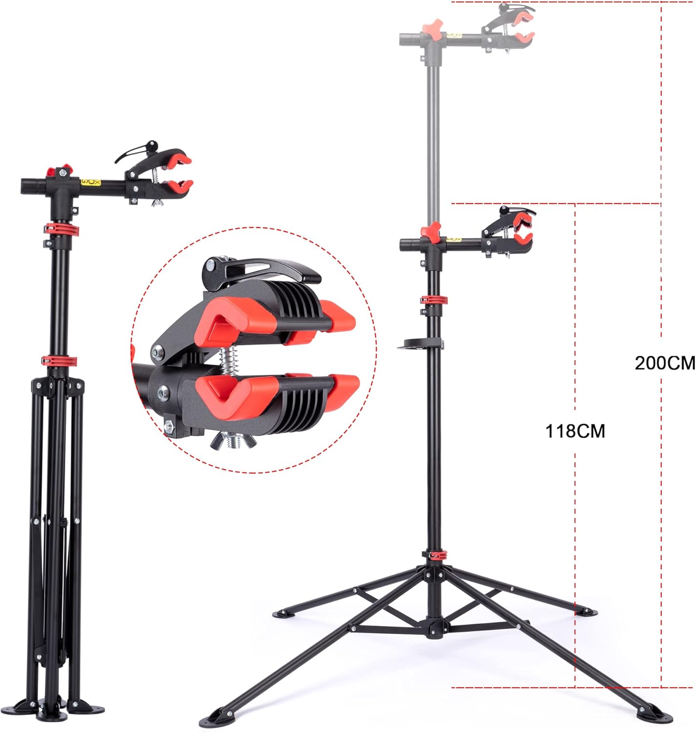 Detalle 2 de CXWXC Profi Fahrradmontageständer bis 30 kg