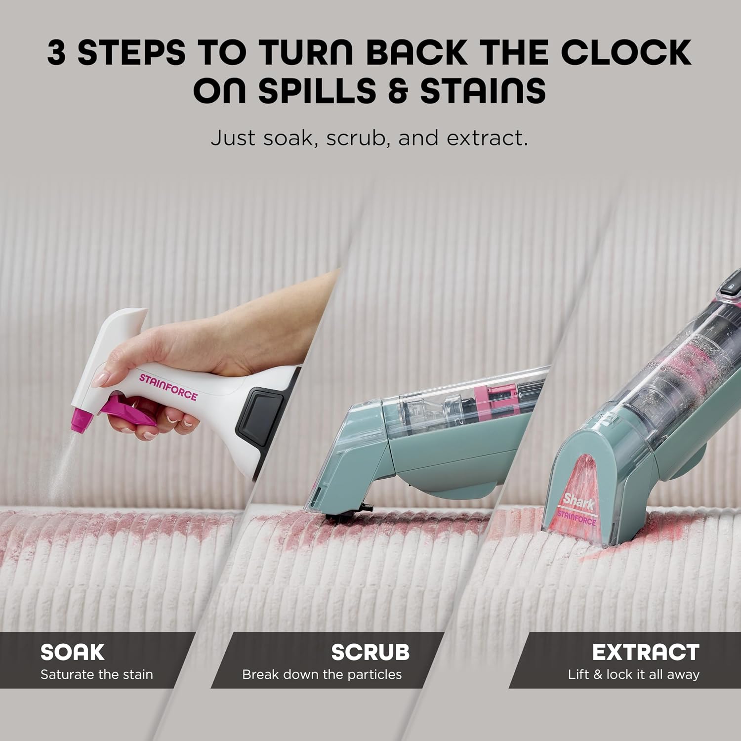 Thumbnail 4 de Shark StainForce HX101 cordless spot cleaner 🧹