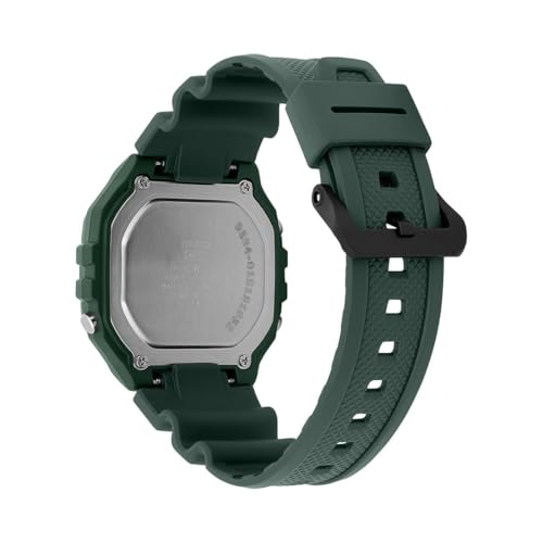 Detalle 2 de Casio W-218H-3BVEF: reloj digital deportivo resistente al agua con cronómetro y calendario