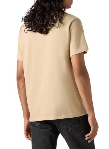 Detalle de Levi's SS Original Housemark Tee - T-Shirt Homme Col Rond, Manches Courtes, Fit Standard (Chino, Taille S)