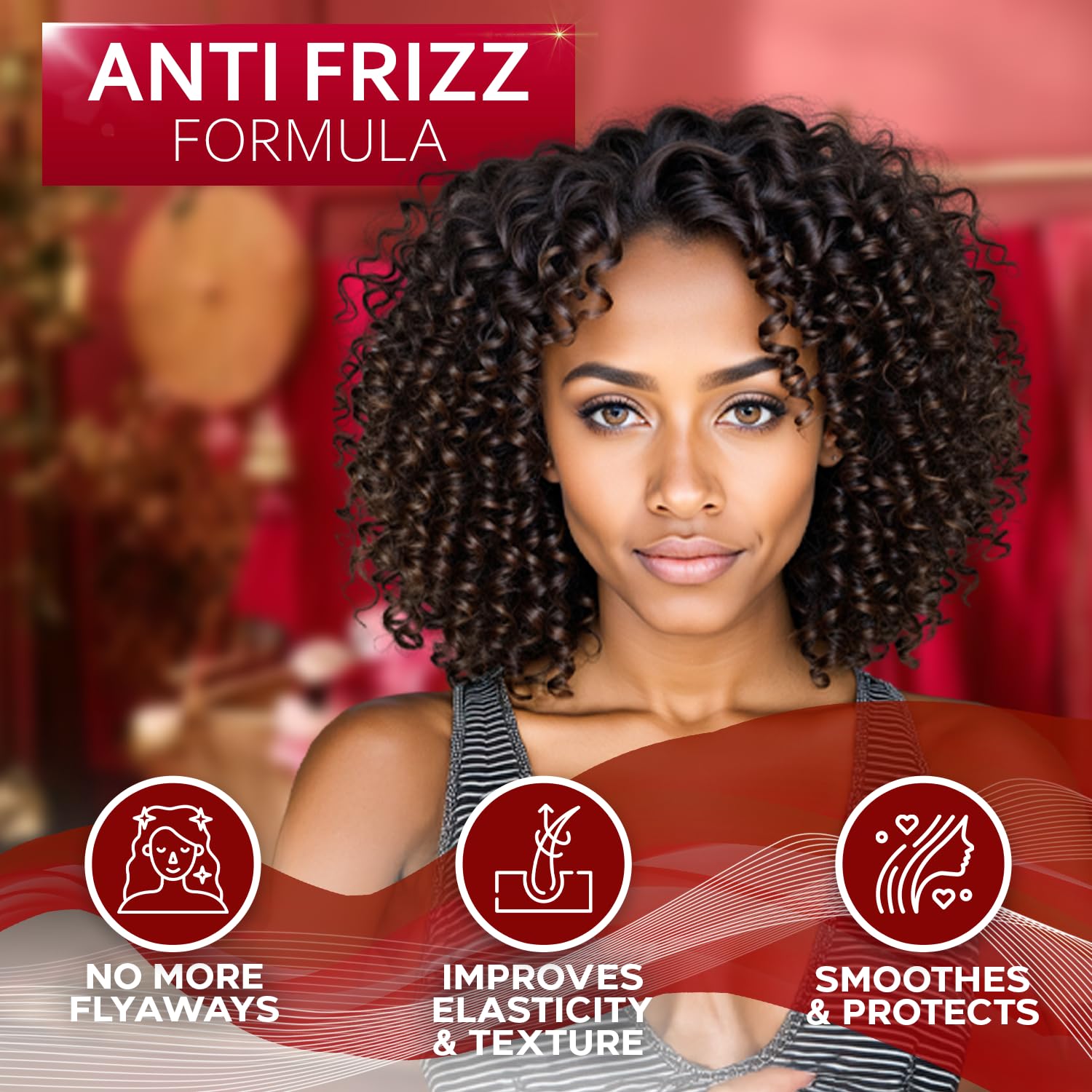 Thumbnail 6 de BELLISSO Leave-In Conditioner for Curly Hair with Shea Butter and Frizz Control