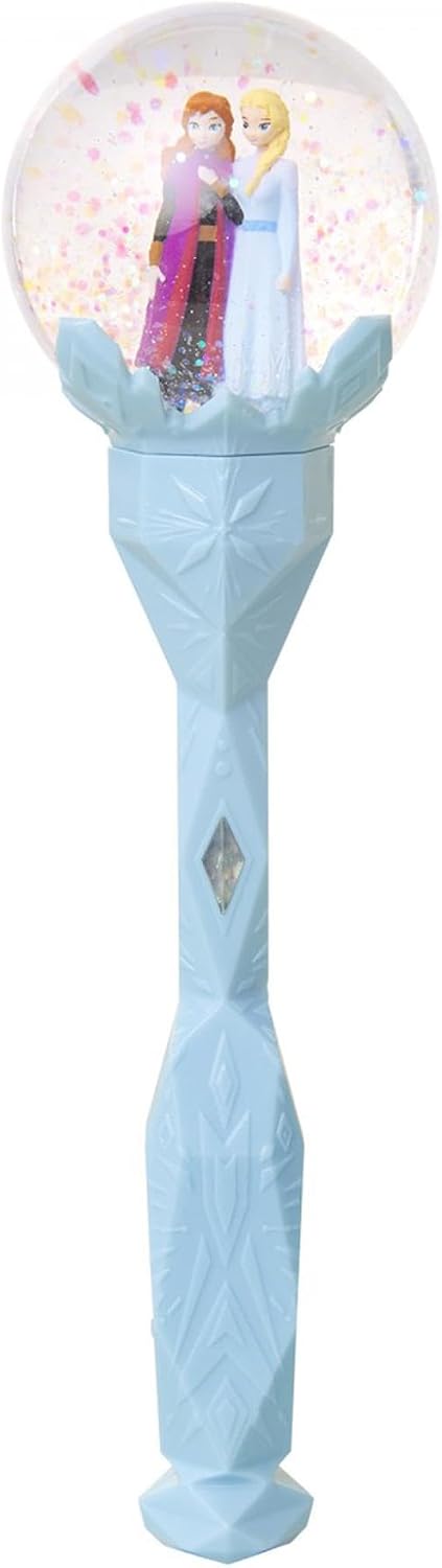 Detalle de Scettro Magico Frozen 2 con musica e neve glitterata ðŸŽ