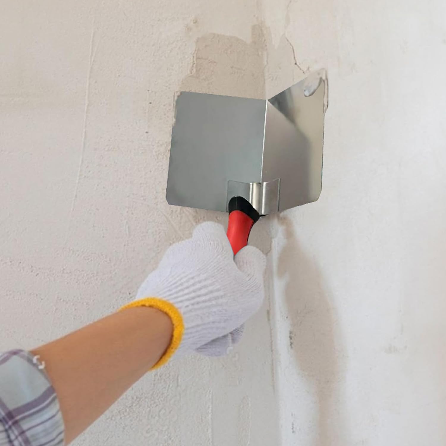 Thumbnail 6 de Shall Edelstahl Eckkelle-Set für Innen- und Außenwinkel, abgewinkelt zum Verputzen und Einfassen