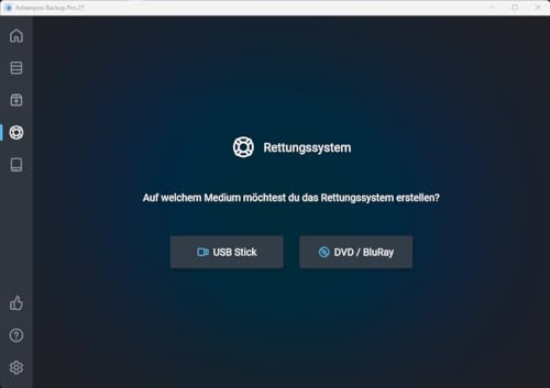 Detalle de Backup Pro 27 – Datensicherung und Notfallwiederherstellung für Windows 11/10