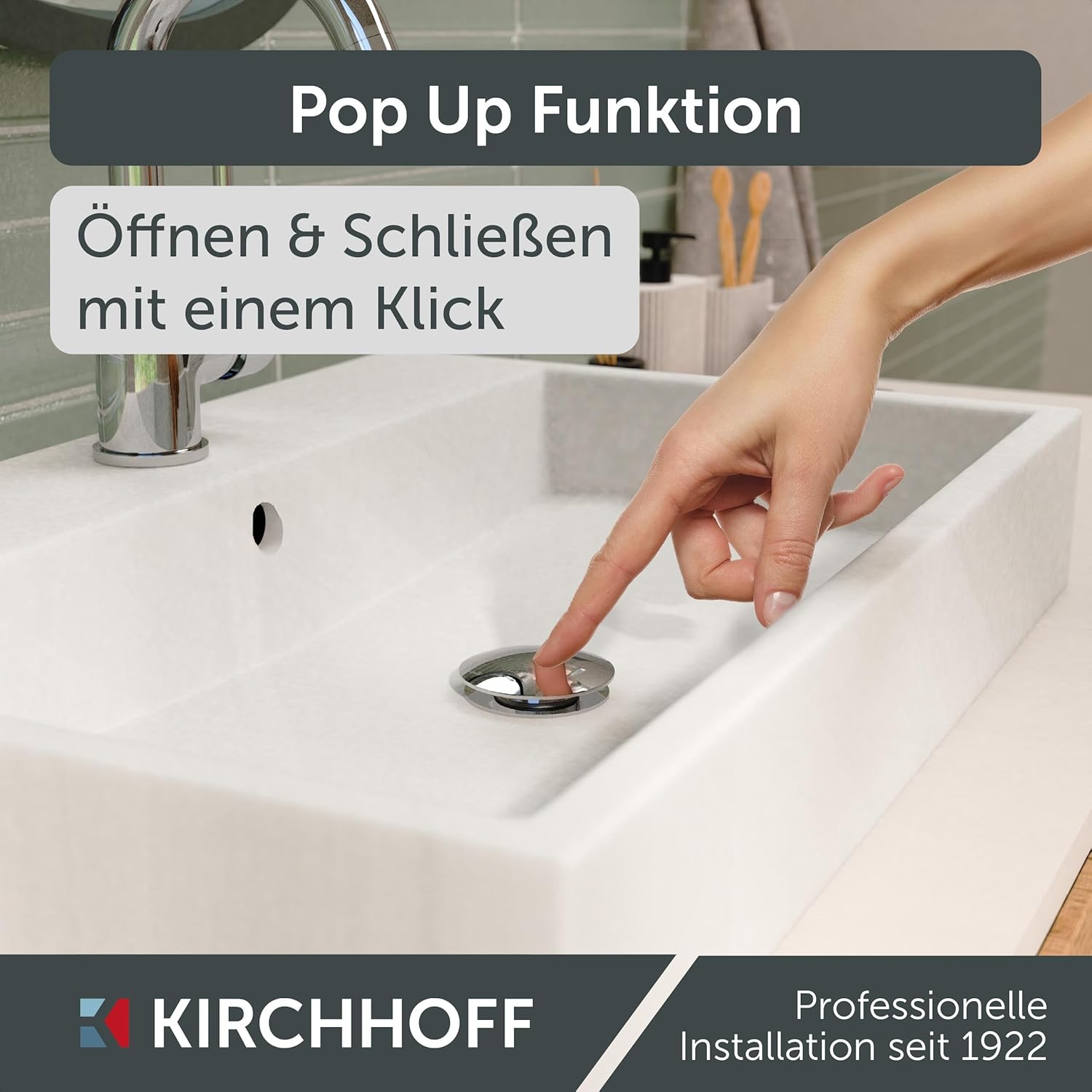 Thumbnail 5 de KIRCHHOFF Juego de Desagüe Universal para Fregadero 🚰