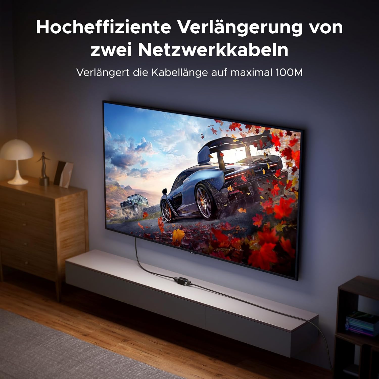 Thumbnail 2 de UGREEN RJ45 LAN-Kabel Verlängerung (Kupplung) mit Abschirmung – PoE-fähig bis 10 Gbps, kompatibel mit Cat7/Cat6/Cat5e/Cat5