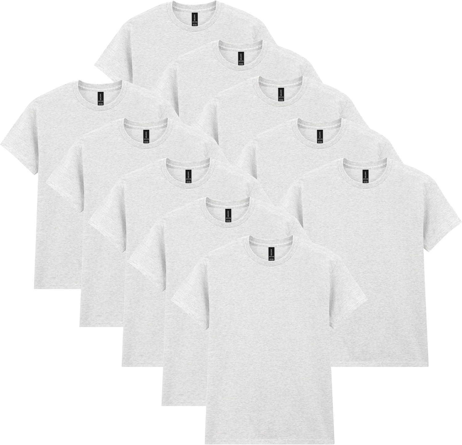 Detalle de Gildan Adult Heavy Cotton T-Shirt (Style G5000) — Classic Fit, Versatile Everyday Tee