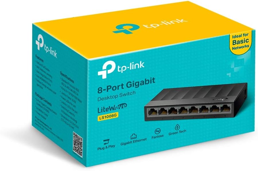 Thumbnail 4 de TP-Link LS1008G Switch Gigabit 8 ports