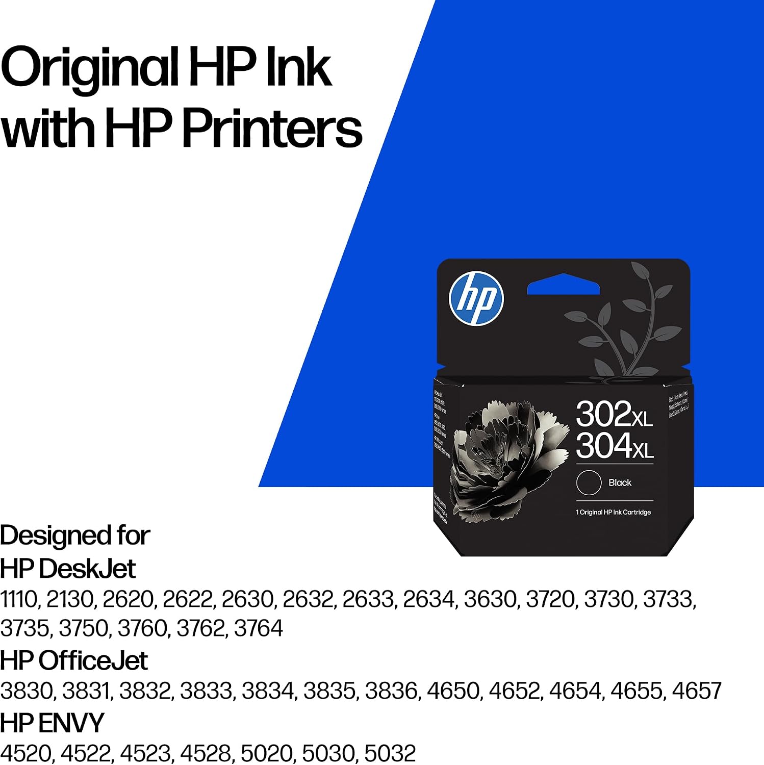 Thumbnail 2 de HP 302XL/304XL High Yield Black Original Ink Cartridge (B7RT9AE) for DeskJet/OfficeJet/ENVY – Accurate, Value‑Focused Choice