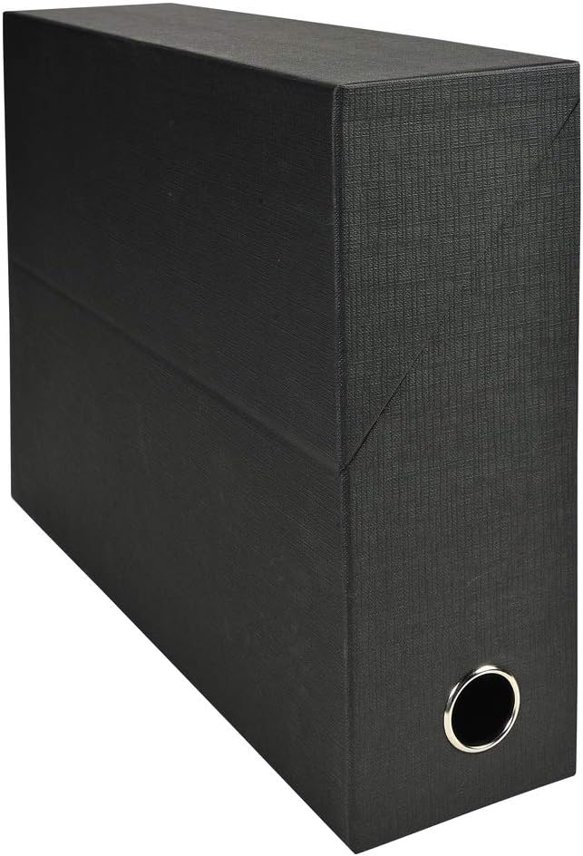 Thumbnail 6 de Exacompta 89526E – 5 boîtes transfert en papier toilé, dos 90 mm, gris, montées