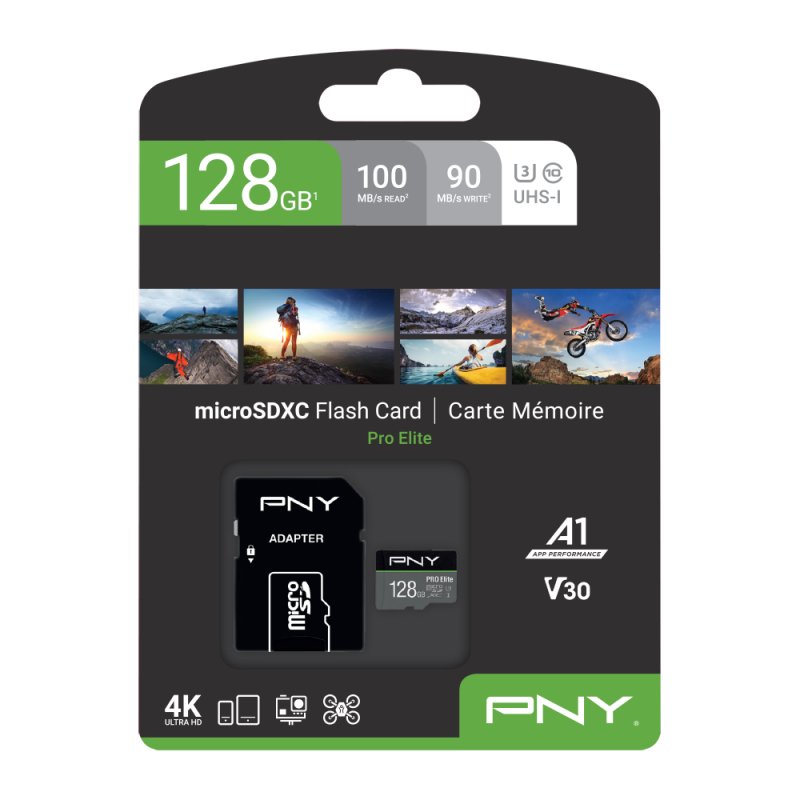 Thumbnail 2 de PNY Pro Elite microSDXC 128GB UHS-I U3 Clase 10: ficha de compra práctica