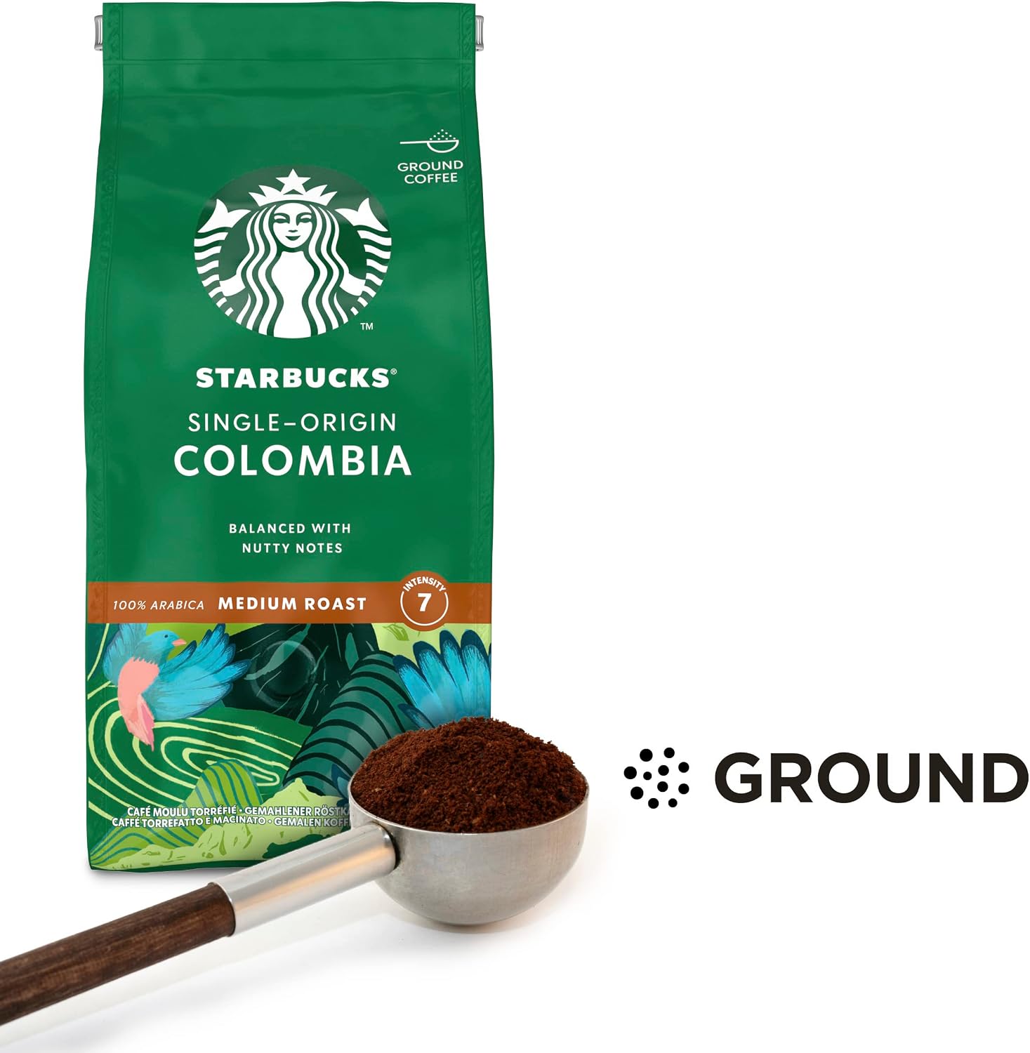 Thumbnail 5 de STARBUCKS Colombia Café Molido Tostado Medio 200g ×6