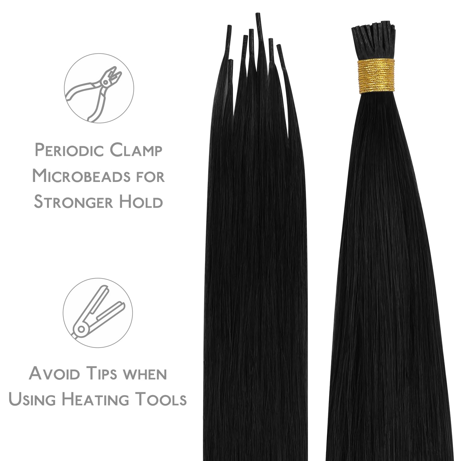 Thumbnail 4 de WENNALIFE I Tip Hair Extensions 22 Inch